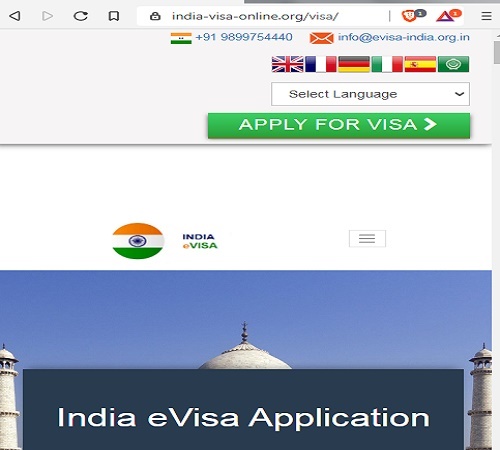 INDIAN Official Government Immigration Visa Application Online Denmark - Officielt indiske visum-immigrationshovedkontor