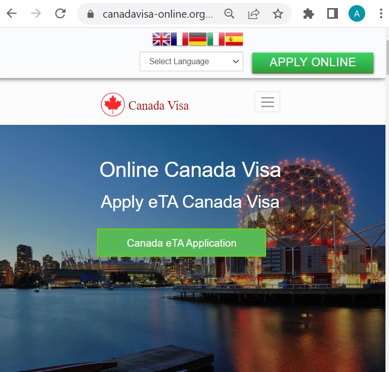 CANADA  Official Government Immigration Visa Application Online  CZECH CITIZENS - Online žádost o kanadské vízum – oficiální vízum