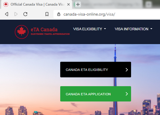 CANADA  Official Government Immigration Visa Application Online  CZECH CITIZENS - Oficiální kanadská imigrační online žádost o vízum